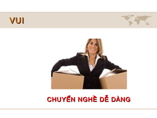 VUI




      CHUYỂN NGHỀ DỄ DÀNG
 