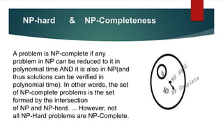 Np Solve P np & np completeness | PPTX