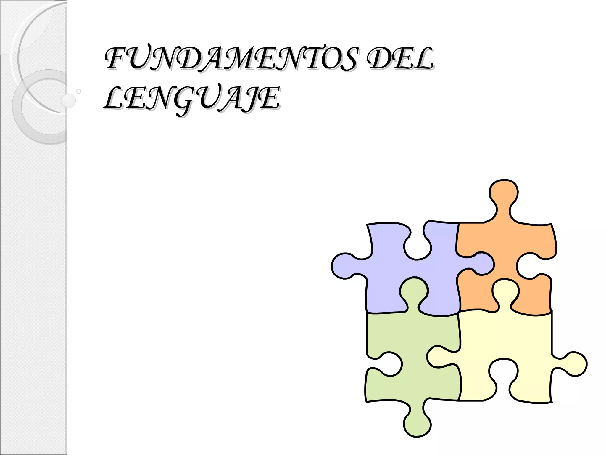 FUNDAMENTOS DEL LENGUAJE 