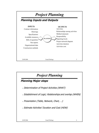 P planning | PDF
