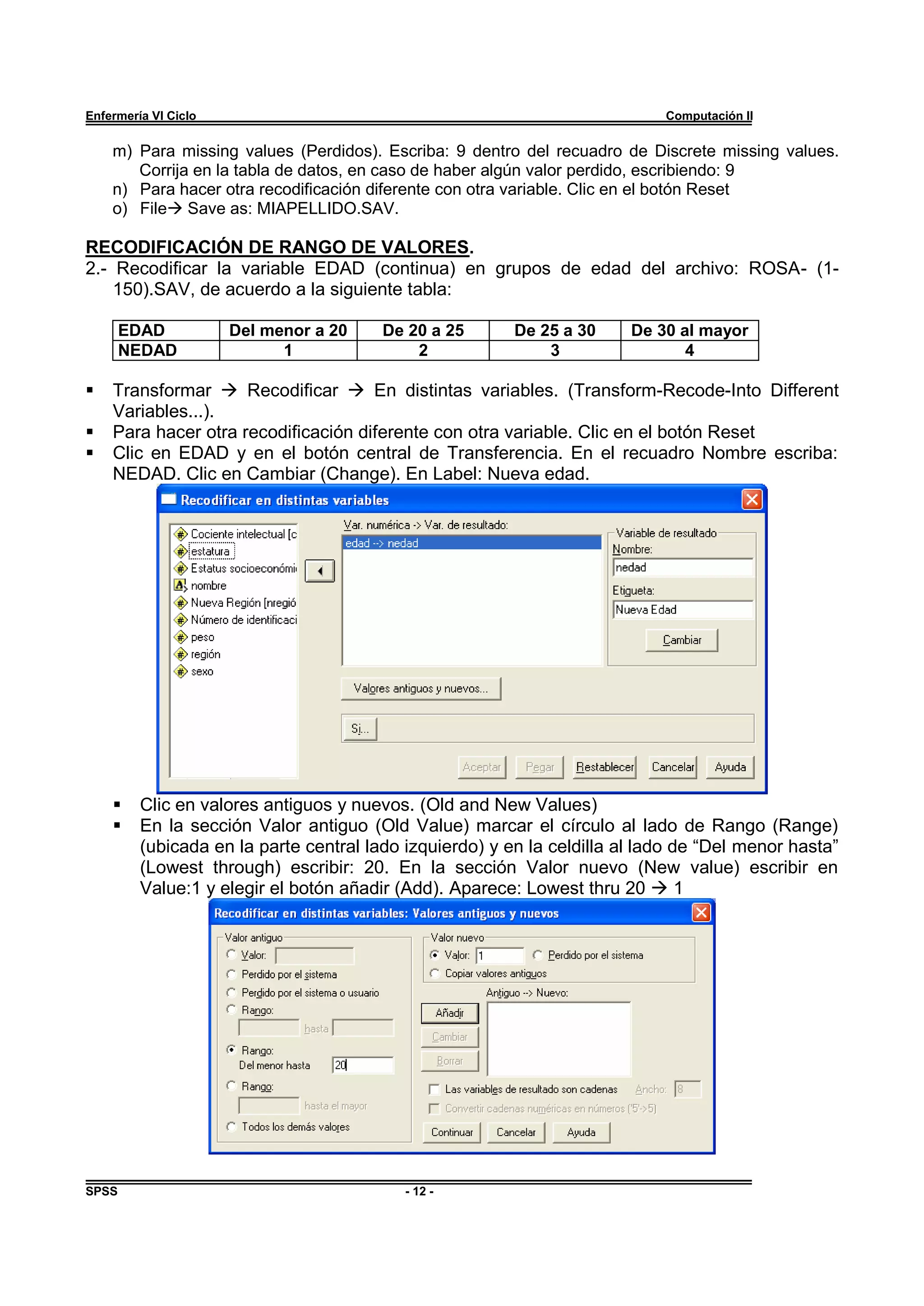 P R A C T I C A A P R S E M A N A