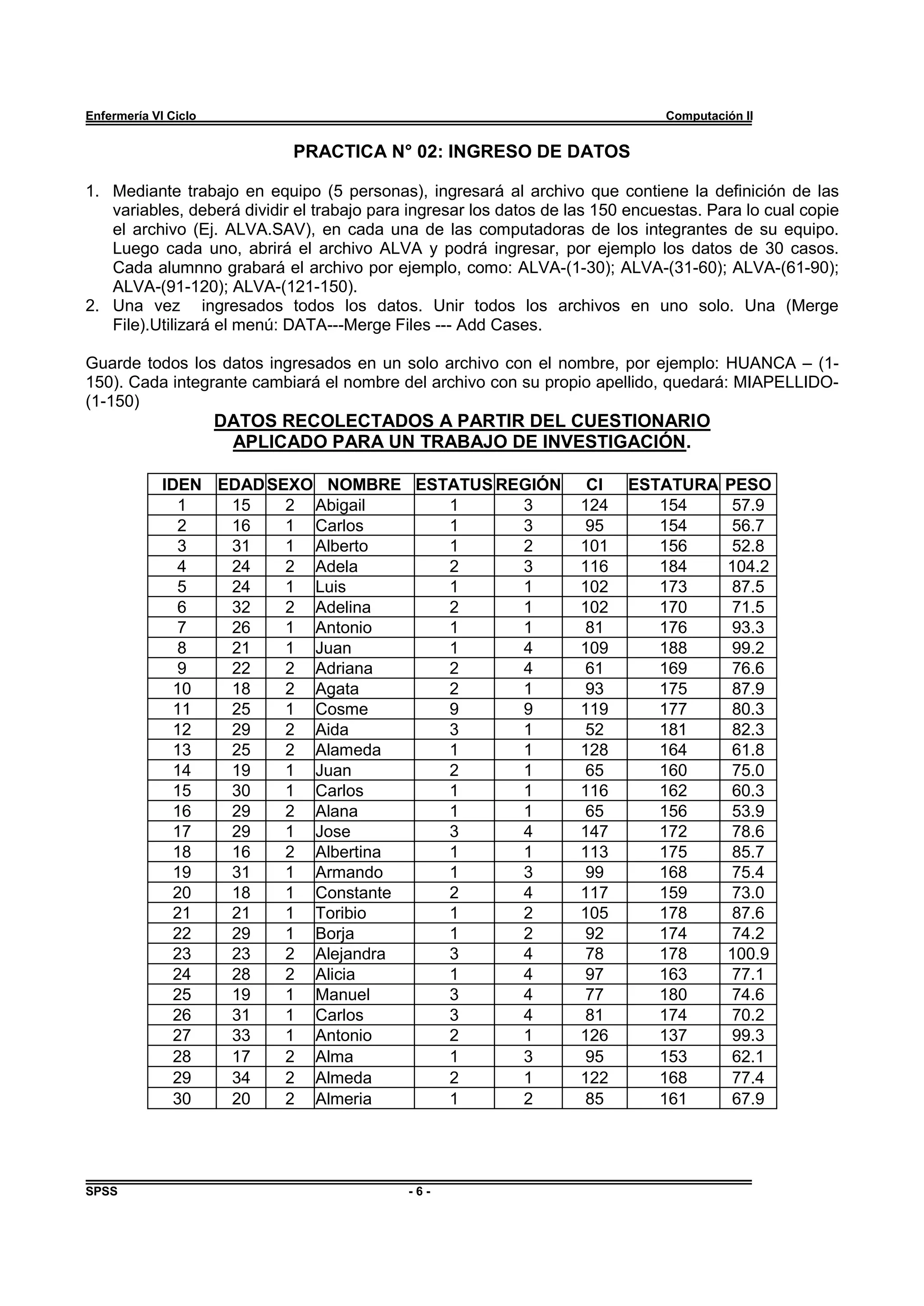 P R A C T I C A A P R S E M A N A