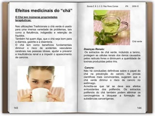 Escola E. B. 2,-3  D. Paio Peres Correia               8ºA        2009-10 O MilhoA CebolaO milho é um cereal cultivado em grande parte do mundo. É cultivado em varias regiões do mundo, sendo as mais produtivas: os Estados Unidos e o Brasil.  É o alimento mais nutritivo que existe, sendo por isso largamente utilizado para consumo humano e como um tipo de ração para os animais.Existem várias espécies e variedades de milho, sendo ele rico em fibras sendo utilizado para a eliminação de toxinas do organismo Humano.    É originária da Ásia Central  É um bolbo, ou seja: no primeiro ano acumula reservas, e no segundo dá flores e frutos.  A cebola é a base de todos os temperos, combina e oferece um sabor especial a quase todos os tipos de pratos. É uma planta herbácea, cuja base aérea pode atingir até 60 cm de altura. A parte comestível constitui um caule subterrâneo, formado pelas bainhas carnosas das folhas, que se sobrepõem umas às outras e são recobertas. O seu aroma é forte, seu sabor é picante e adocicado. As cebolas brancas têm um sabor menos acentuado e picante que as roxas. É composta por vitaminas C e pelos sair minerais, fósforo, ferro e cálcio.Pode-mos comer o milho de varias maneiras e feitios sendo a mais conhecida em forma de pipocas, e milho doce. Corta-se o milho próximo à base, separam-se os grãos da espiga com rolos de metal, e armazenam-se somente os  grãos.Os grãos são do tamanho de ervilhas, e estão preparados em fileiras regulares presas no sabugo, que formam a espiga. Eles têm dimensões, peso e texturas variáveis. Cada espiga contém de duzentos a quatrocentos grãos.113114