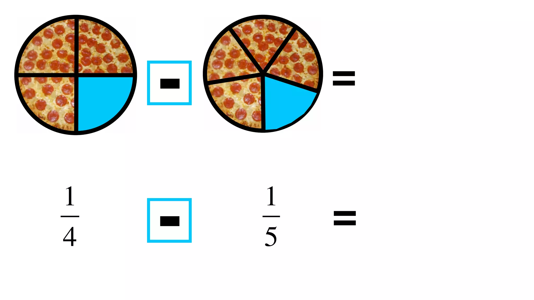 -       =


    -
1       1
4       5
            =
 