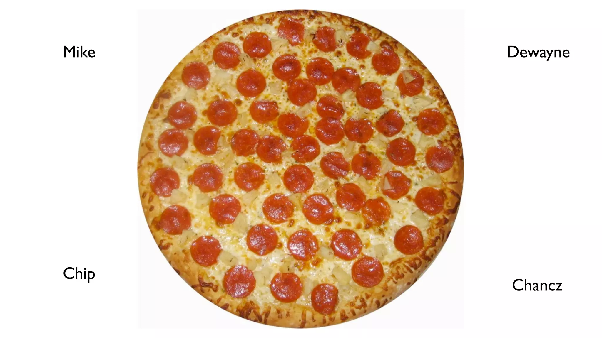 Mike   Dewayne




Chip
       Chancz
 