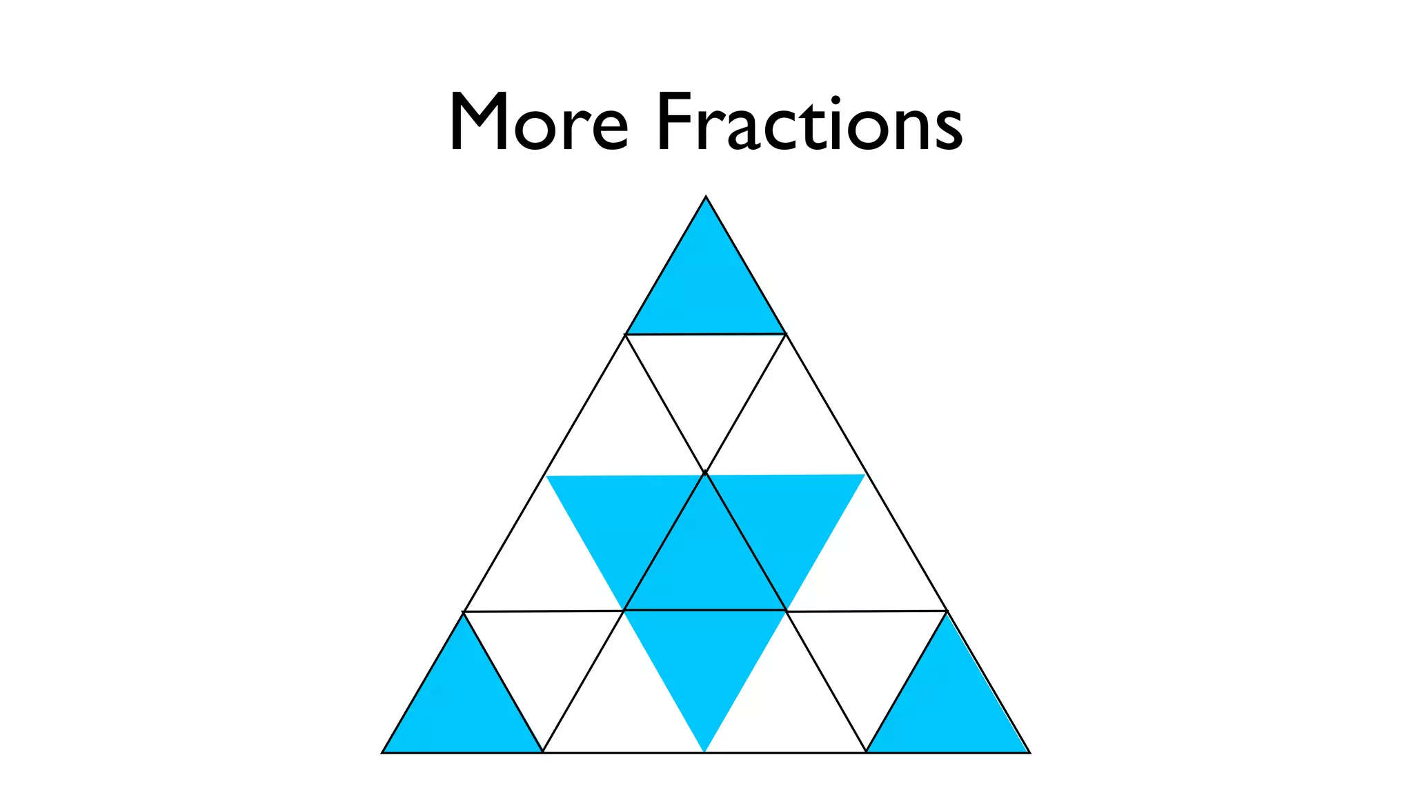 More Fractions
 
