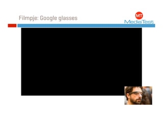 Filmpje: Google glasses
 
