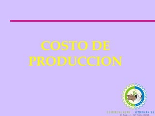 COSTO DE PRODUCCION 