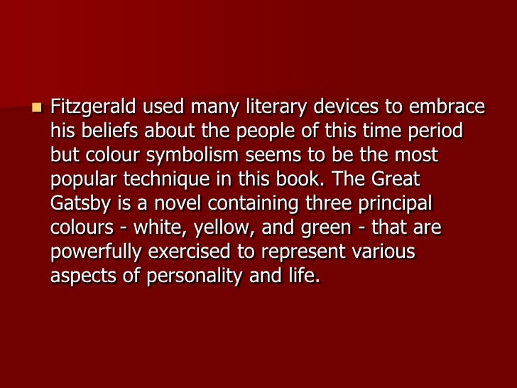 symbols in the great gatsby the color white symbols in the great gatsby the color white