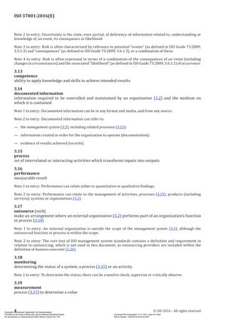 Iso 37001 Checklist.pdf ISO 37001 Anti-bribery management systemsStandard Document | PDF
