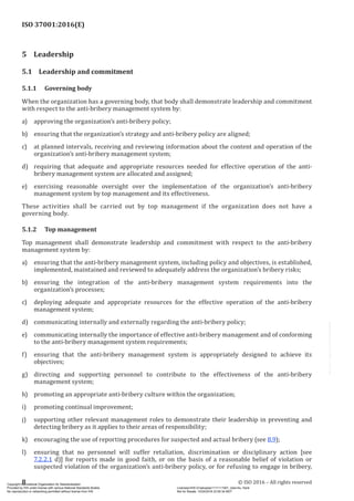 Iso 37001 Checklist.pdf ISO 37001 Anti-bribery management systemsStandard Document | PDF