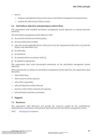 Iso 37001 Checklist.pdf ISO 37001 Anti-bribery management systemsStandard Document | PDF