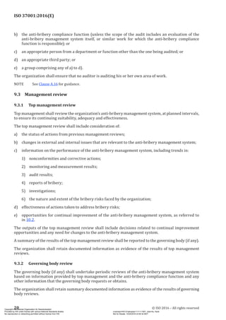 ISO 37001 Anti-bribery management systemsStandard Document | PDF
