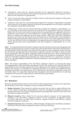 Iso 37001 Checklist.pdf ISO 37001 Anti-bribery management systemsStandard Document | PDF