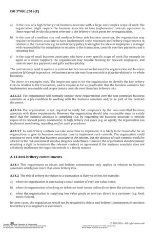 ISO 37001 Anti-bribery management systemsStandard Document | PDF