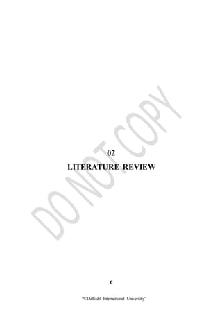 “©Daffodil International University”
02
LITERATURE REVIEW
6
 