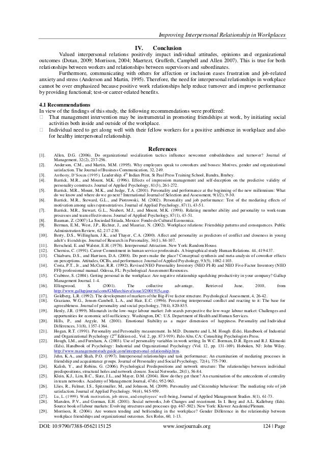 Essay interpersonal communication