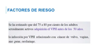 FACTORES DE RIESGO
 