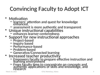 Effective Pedagogical Integration of ICTs in Education: Strategies and ...