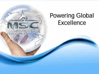 Powering Global
    Excellence




|  5 |
 