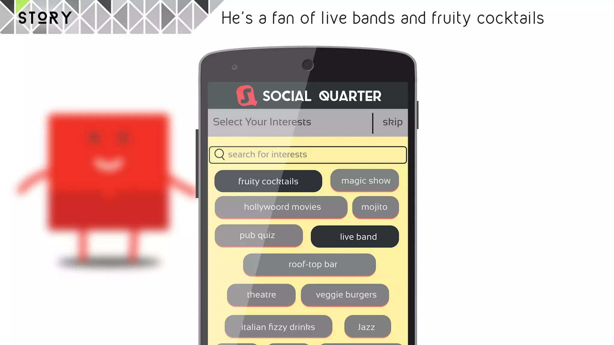 Story of Use (Loughborough Social Quarter)