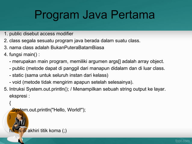 Introduction Java Programming | PPT