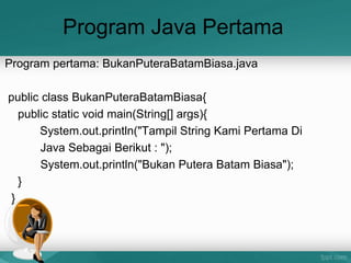 Introduction Java Programming | PPT | Free Download