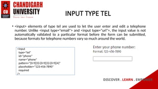 FORMS AND INPUT CONTROLS IN HTML IN CODING | PPTX