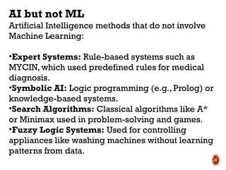 Mycin Machine Introduction to Machine Learning and Deep Learning | PPTX