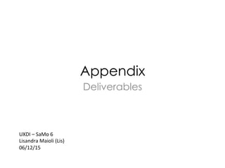Test
Main points to be reviewed:
•  Missing a homepage and/or an
explanation about the app
•  Menu should have a text not only
icon
•  Buttons from the "Answer" screens
are confusing
•  Flow of Quiz is confusing (how to get
next Question)
 