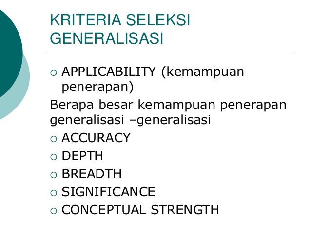 Contoh Generalisasi Kausal - Pomegranate Pie Contoh Generalisasi Kausal - Pomegranate Pie