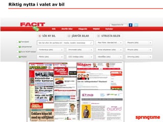 Riktig nytta i valet av bil 