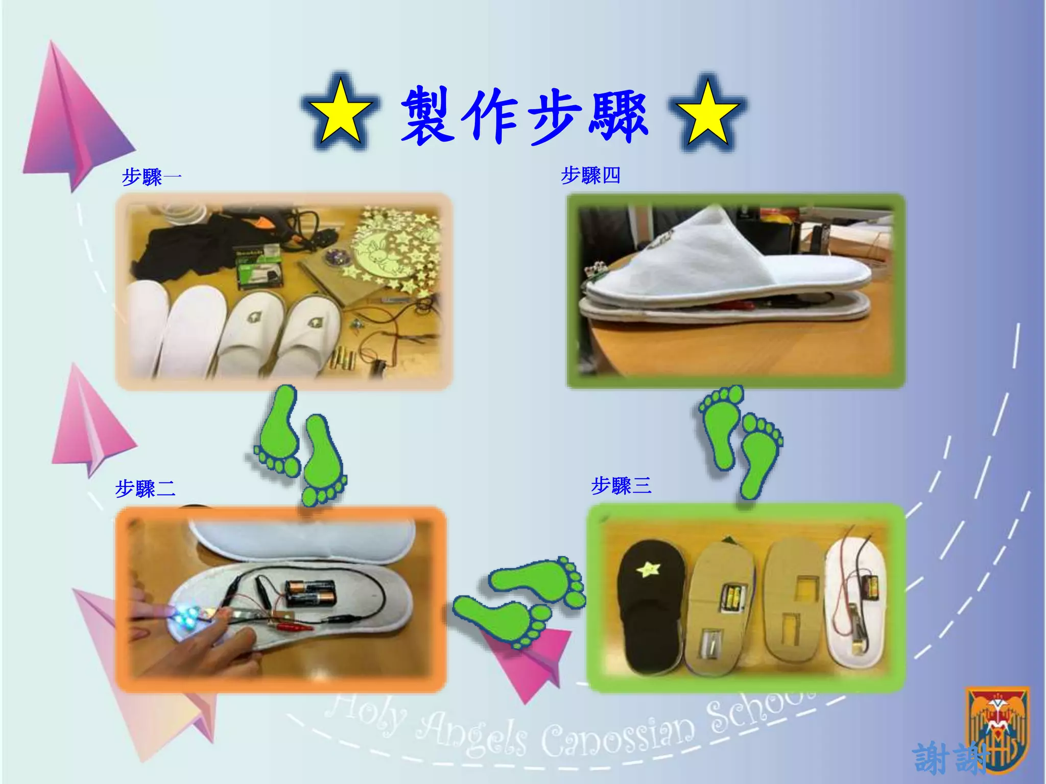 製作步驟
步驟二
步驟一
步驟三
步驟四
謝謝
 