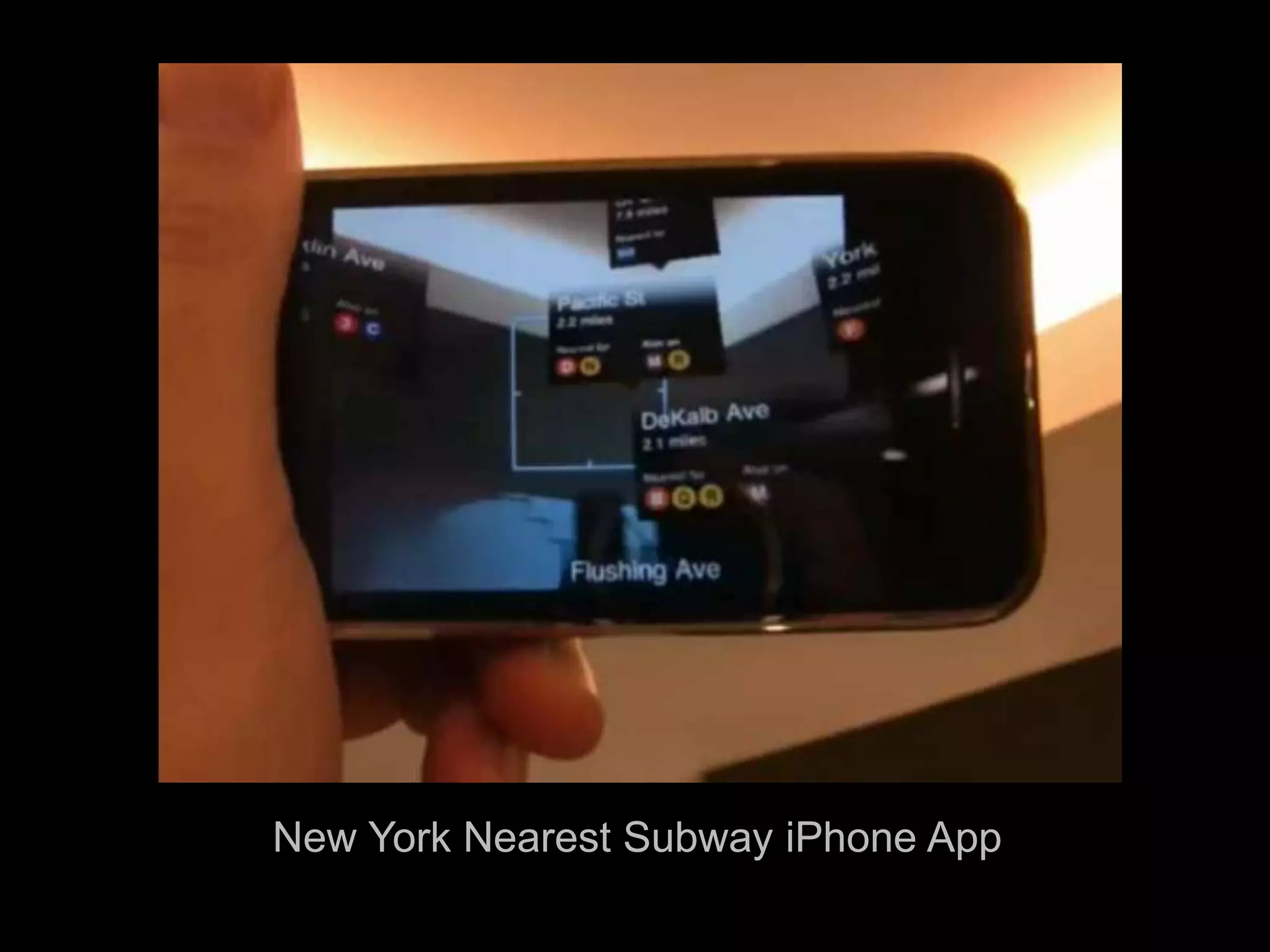 New York Nearest Subway iPhone App
 