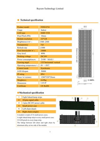 P10 indoor user manual | PDF