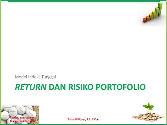 Model Indeks Tunggal | PDF