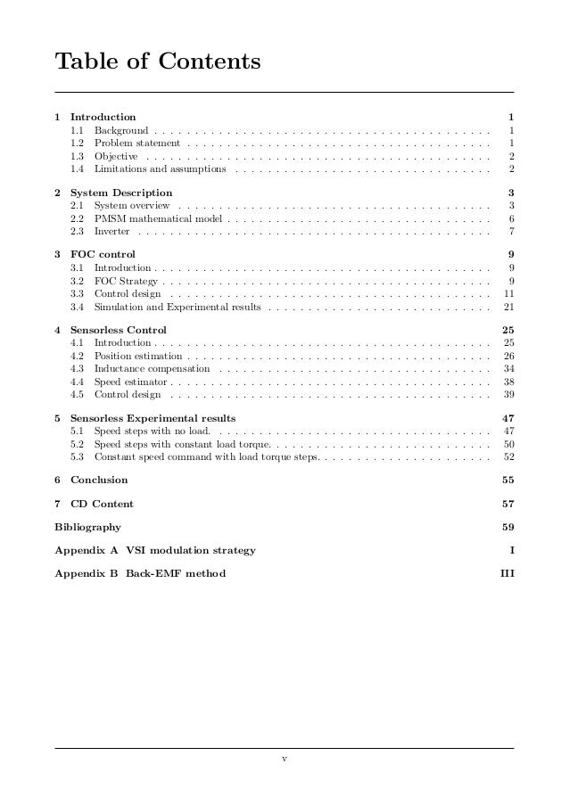 Master thesis position