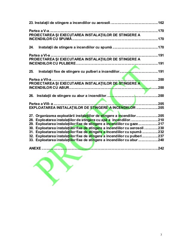 Normativ P118 2 Din 2013 Instalatide Stingere