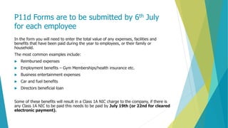 A Beginners Guide to P11d Forms | PPT