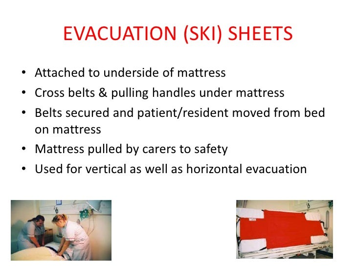 Emergency Evacuation of NonAmbulant Persons from Hospitals, Care Hom…
