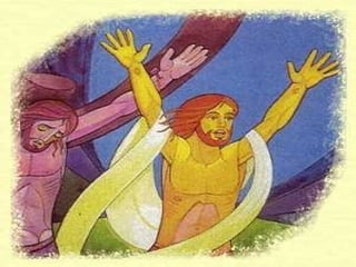 + No Evangelho,

a Ressurreição
   de Jesus aparece
      como um FATO
REAL,
mas assim mesmo
     os apóstolos
       não
conseguiam acreditar
facilmente.

O caminho foi
longo, difícil, penoso,
carregado de dúvidas
e incertezas.

* O caminho espiritual
   para chegar à fé
 