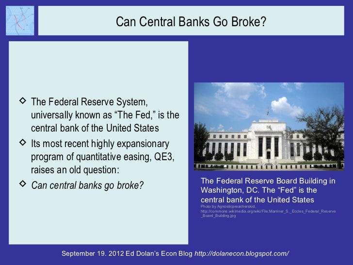 Could QE3 Cause the Fed to Go Broke? Slide 2