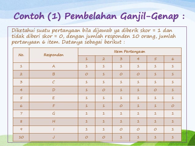 P12 Uji Persyaratan Instrumen