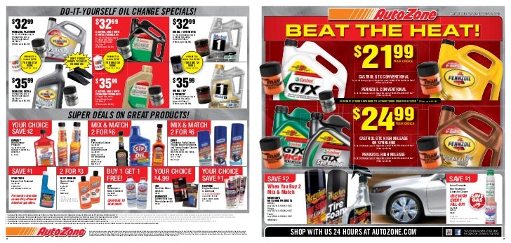 Daily Deals on Car Parts - only at AutoZone!