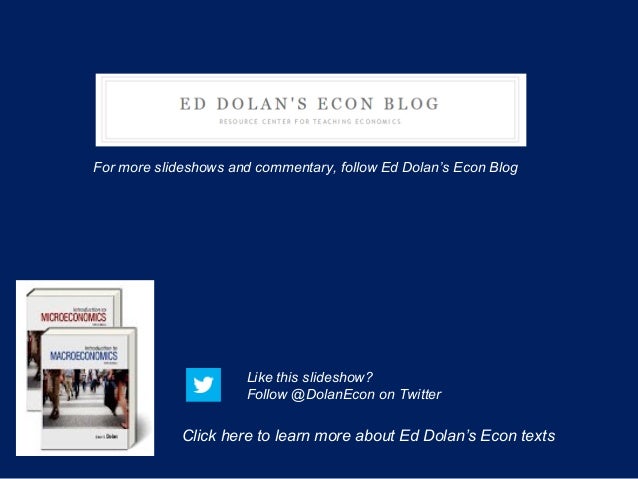 Click here to learn more about Ed Dolan’s Econ texts
For more slideshows and commentary, follow Ed Dolan’s Econ Blog
Like ...