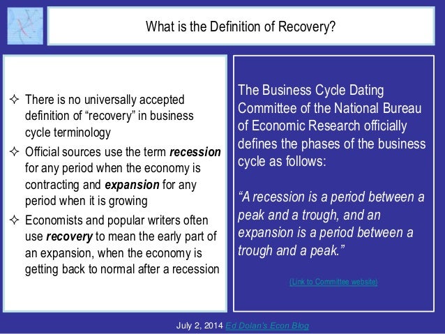 When Will the US Economy Recover? What is "Recovery," Anyway? Slide 3