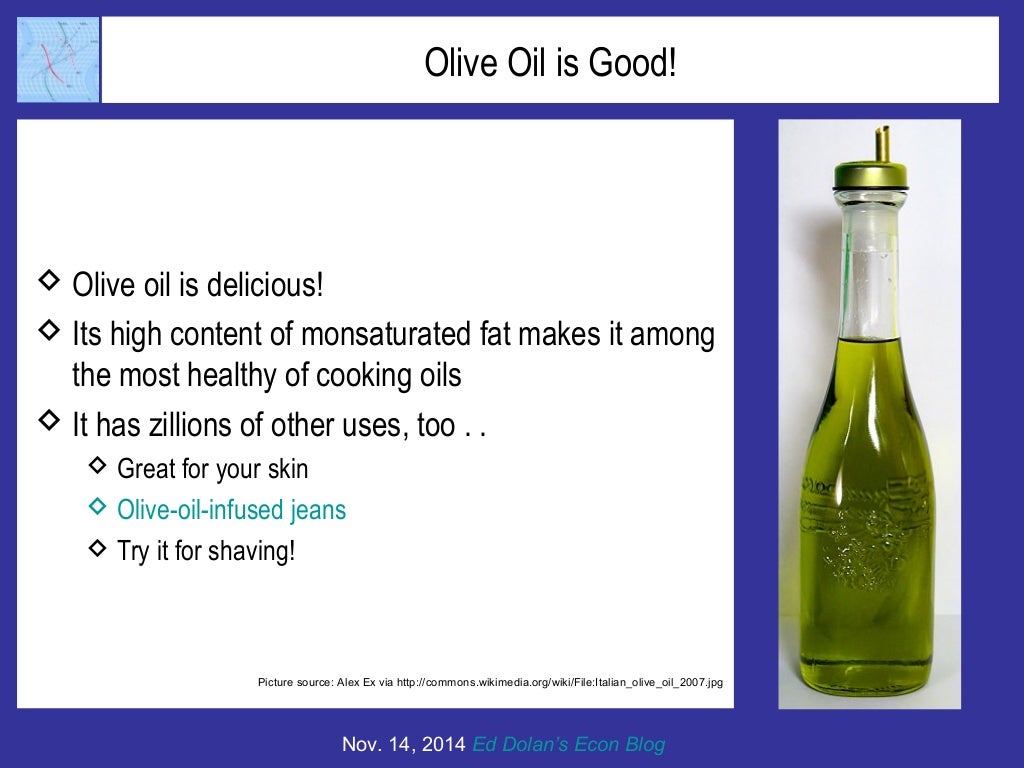 Olive Oil is Good!
