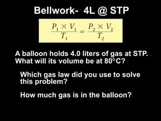 Bellwork-  4L @ STP ,[object Object],[object Object],[object Object]