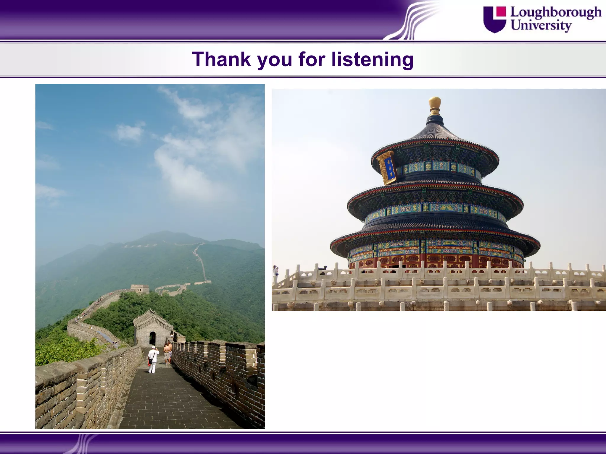 Thank you for listening
 