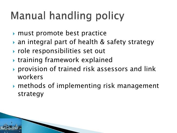 manual handling for nurses
